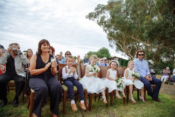 Elly and Marc's wedding day in Bellarine, frame 119