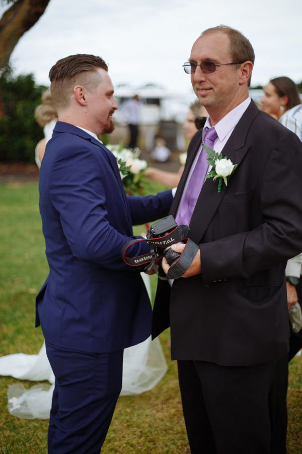 Elly and Marc's wedding day in Bellarine, frame 140