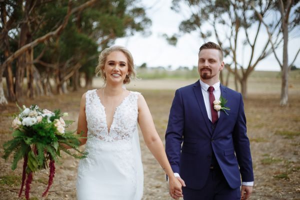 Elly and Marc's wedding day in Bellarine, frame 176