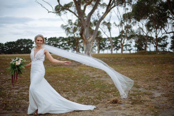 Elly and Marc's wedding day in Bellarine, frame 188