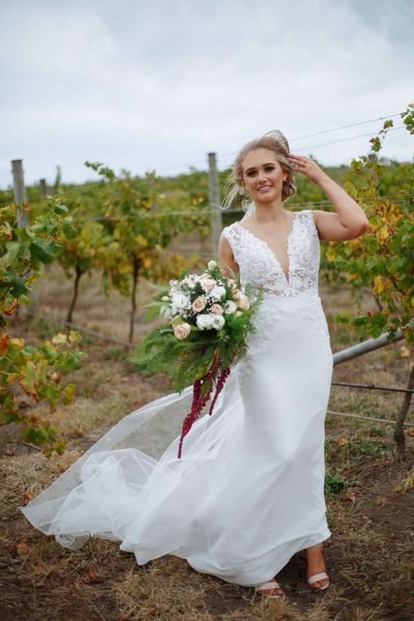 Elly and Marc's wedding day in Bellarine, frame 200