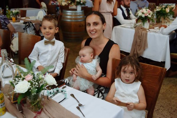 Elly and Marc's wedding day in Bellarine, frame 245
