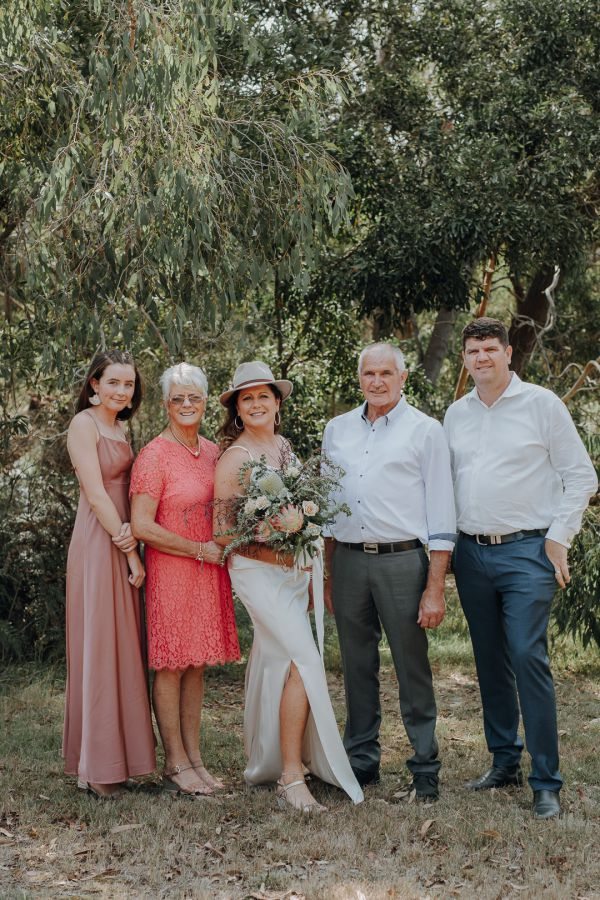 Kylie and Sandy's wedding day in Bellbrae, frame 013