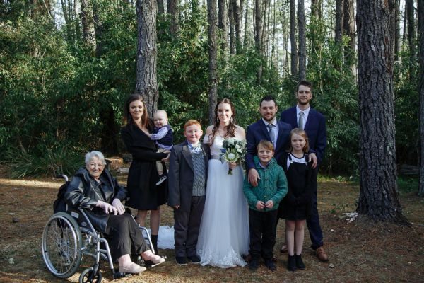 Kirstie and Hussein's wedding day in Bilpin, frame 163