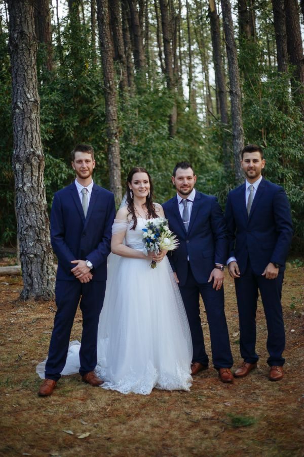 Kirstie and Hussein's wedding day in Bilpin, frame 169