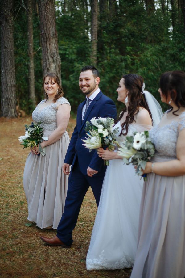 Kirstie and Hussein's wedding day in Bilpin, frame 172
