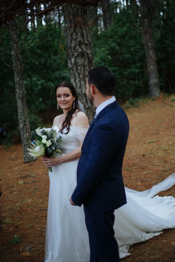 Kirstie and Hussein's wedding day in Bilpin, frame 190