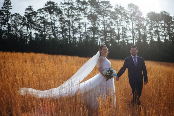 Kirstie and Hussein's wedding day in Bilpin, frame 199