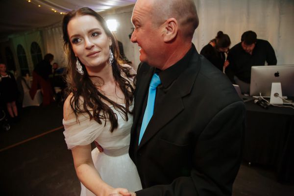 Kirstie and Hussein's wedding day in Bilpin, frame 337