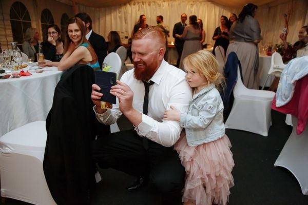 Kirstie and Hussein's wedding day in Bilpin, frame 349