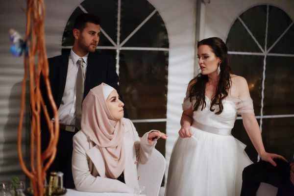 Kirstie and Hussein's wedding day in Bilpin, frame 352