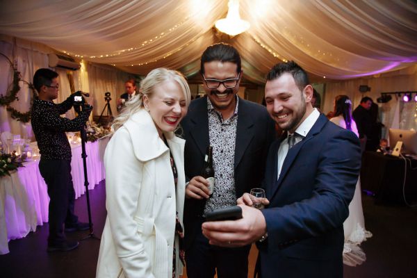 Kirstie and Hussein's wedding day in Bilpin, frame 358
