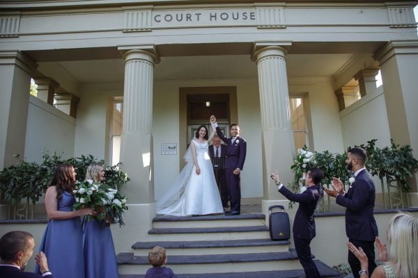 Eleanor and Paul's wedding day in Berry, frame 121