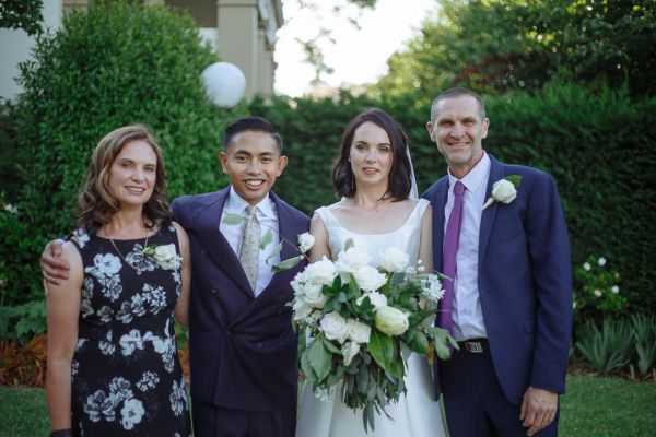 Eleanor and Paul's wedding day in Berry, frame 139