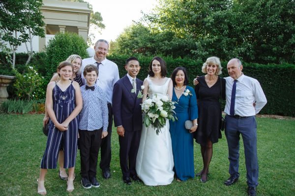 Eleanor and Paul's wedding day in Berry, frame 145