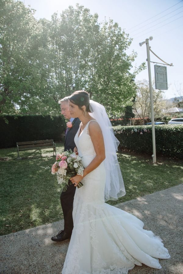 Justine and Chris' wedding day in Berry, frame 025