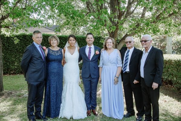 Justine and Chris' wedding day in Berry, frame 100