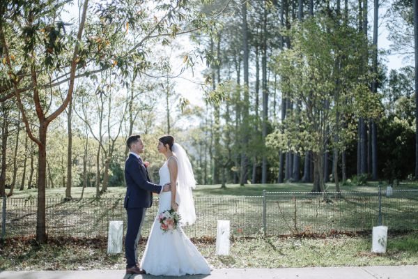 Justine and Chris' wedding day in Berry, frame 127