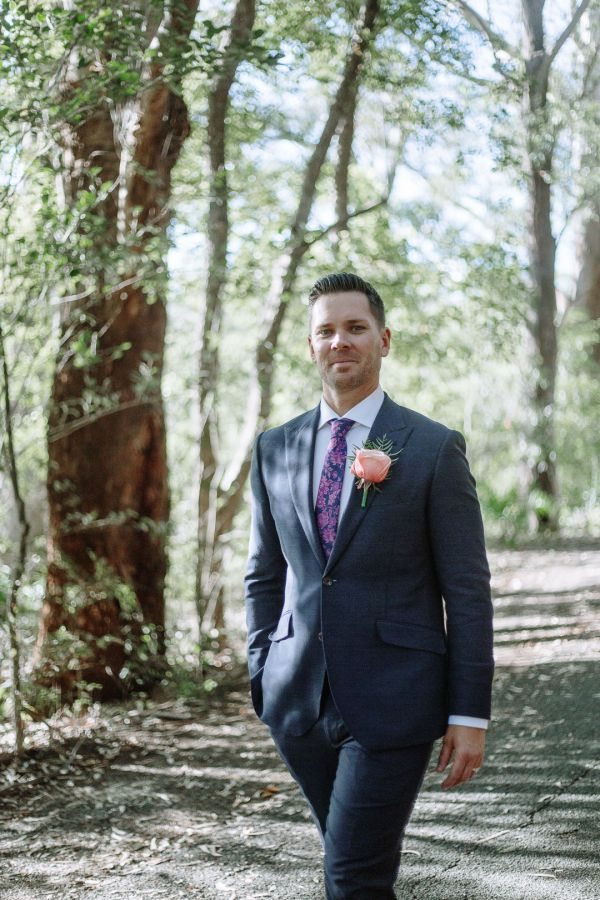 Justine and Chris' wedding day in Berry, frame 139