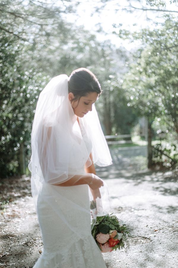 Justine and Chris' wedding day in Berry, frame 142