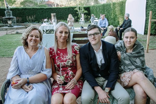 Justine and Chris' wedding day in Berry, frame 172