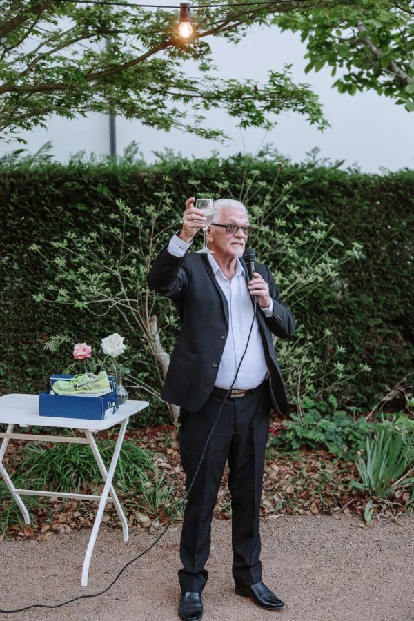 Justine and Chris' wedding day in Berry, frame 208