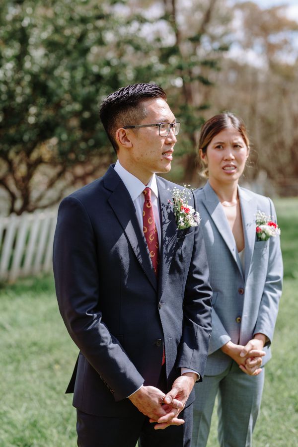 The couple's wedding day in Blue Mountains, frame 017