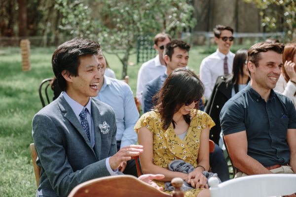 The couple's wedding day in Blue Mountains, frame 025