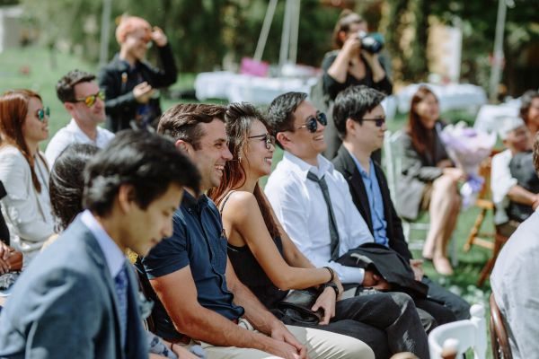 The couple's wedding day in Blue Mountains, frame 029
