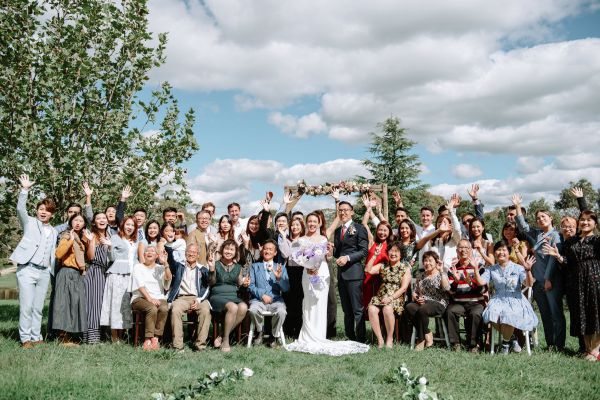 The couple's wedding day in Blue Mountains, frame 038