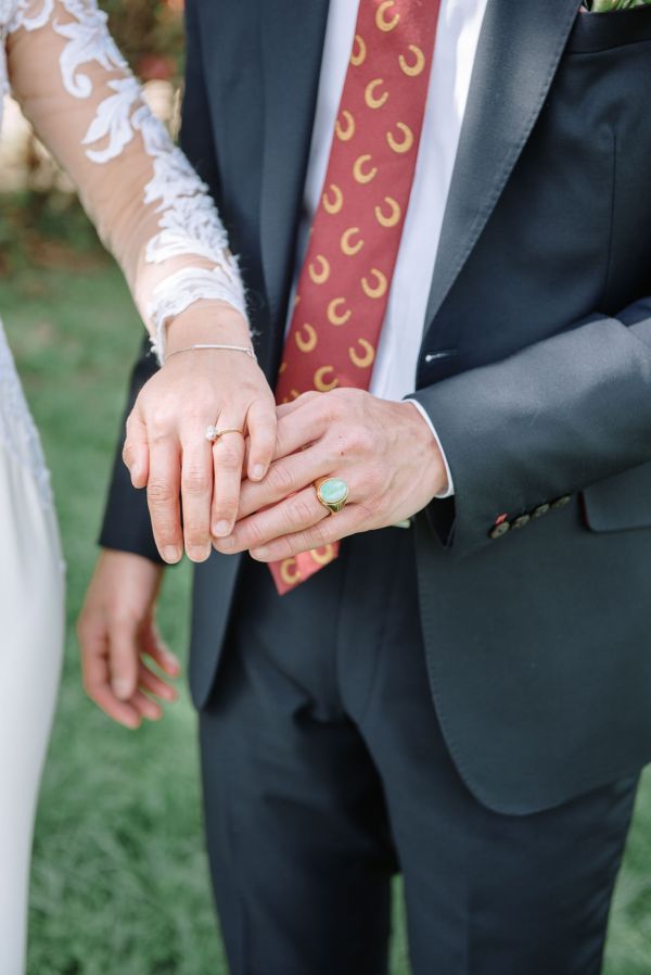 The couple's wedding day in Blue Mountains, frame 045
