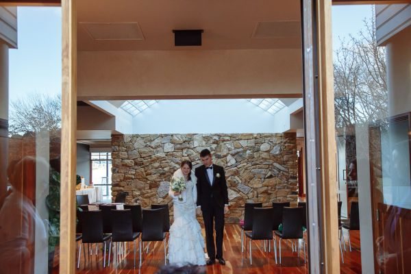 The Boat House wedding, the couple, frame 086