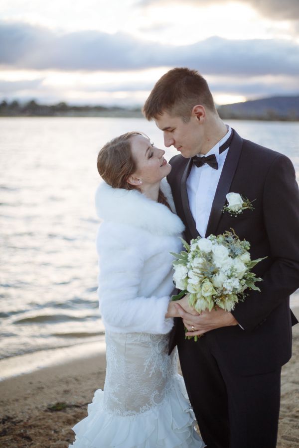 Tatiana and Gennady's wedding day in Barton, frame 103