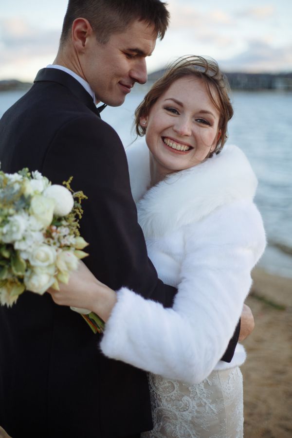 Tatiana and Gennady's wedding day in Barton, frame 109