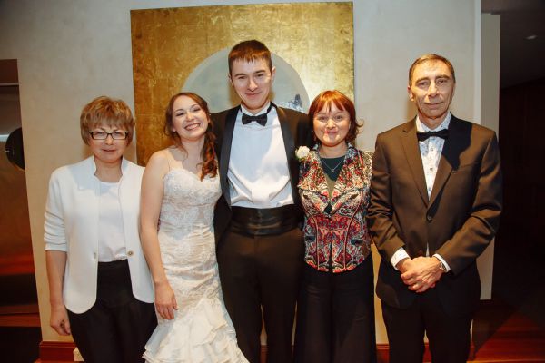 Tatiana and Gennady's wedding day in Barton, frame 142