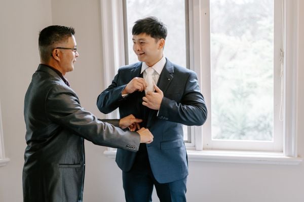 Nikka and Jessy's wedding day in Warrandyte, frame 004