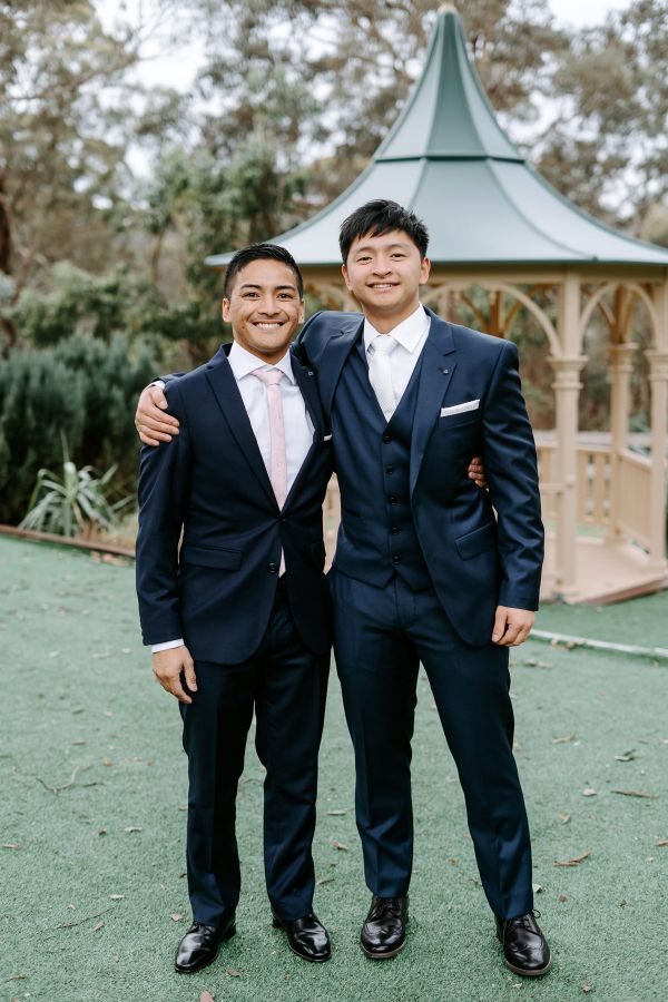 Nikka and Jessy's wedding day in Warrandyte, frame 013