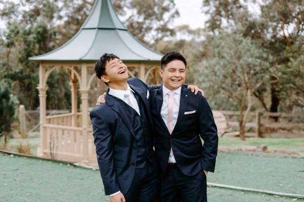 Nikka and Jessy's wedding day in Warrandyte, frame 016