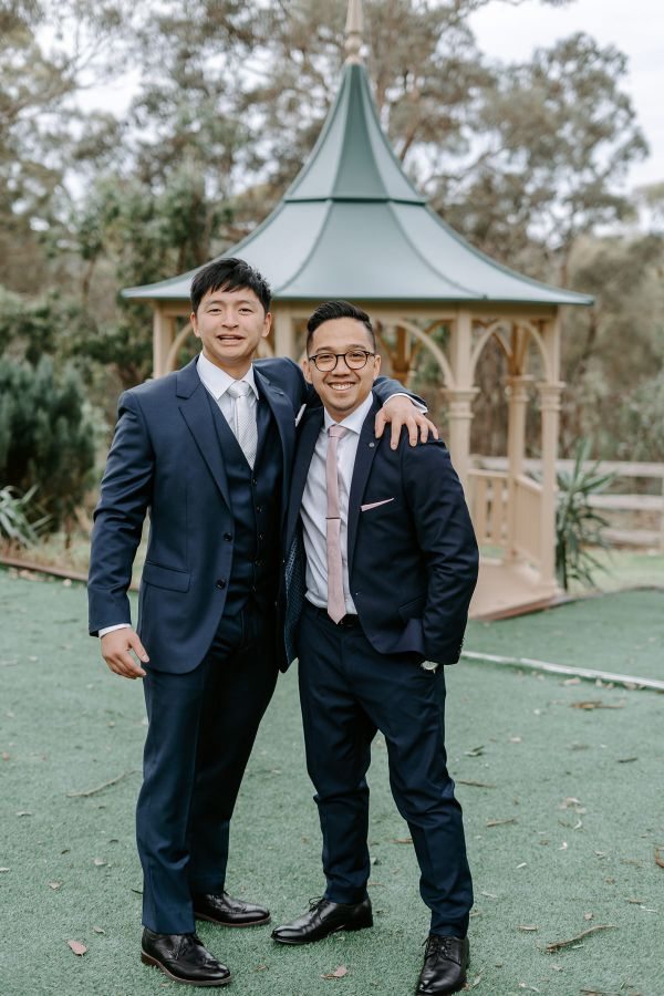 Nikka and Jessy's wedding day in Warrandyte, frame 019