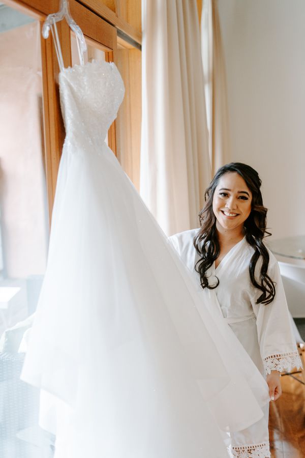 Nikka and Jessy's wedding day in Warrandyte, frame 025