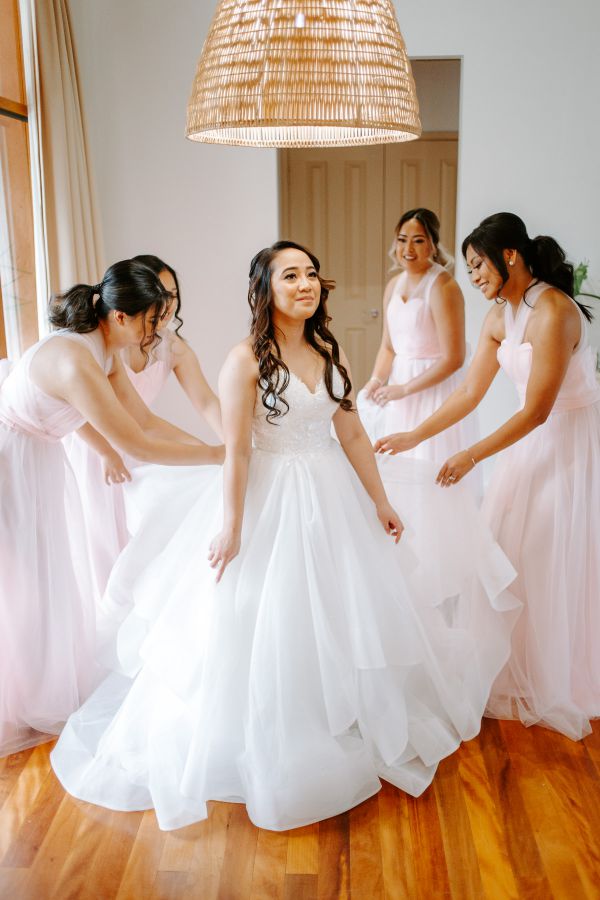 Nikka and Jessy's wedding day in Warrandyte, frame 028