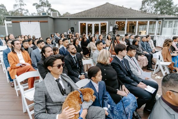 Nikka and Jessy's wedding day in Warrandyte, frame 073