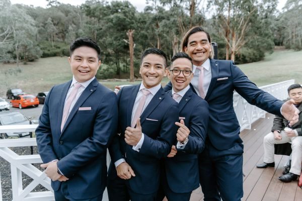 Nikka and Jessy's wedding day in Warrandyte, frame 091