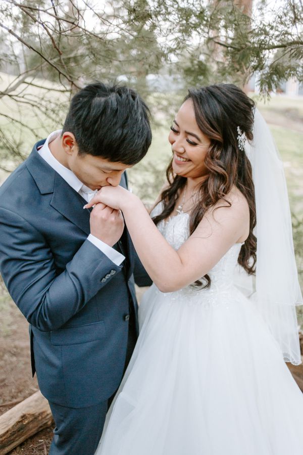 Nikka and Jessy's wedding day in Warrandyte, frame 121