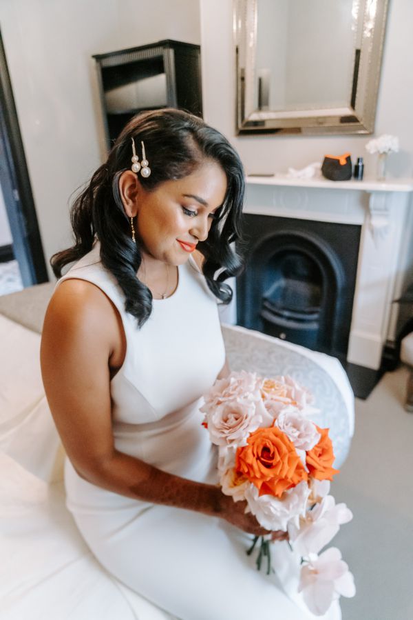 Yarlini and Simon's wedding day in Cawdor, frame 010