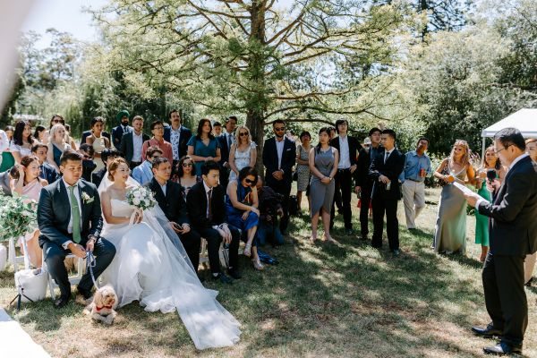 Wedding photograph 081 from Angela and Sean's day at Burnley Gardens
