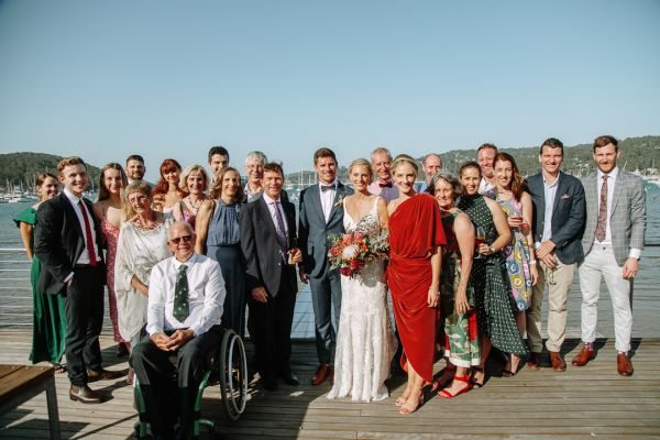 Wedding photograph 033 from Emma and Sean's day at Bayview Yacht Racing Association