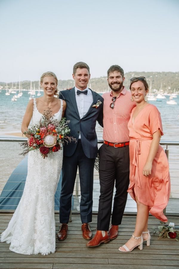 Bayview Yacht Racing Association wedding, Emma and Sean, frame 044