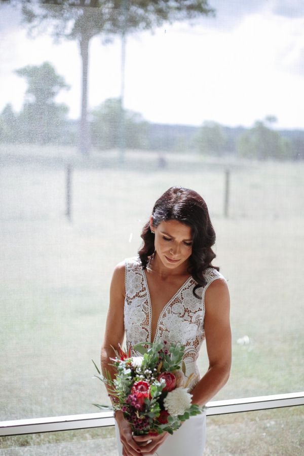 Lynan and Andrew's wedding day in Grafton NSW Country, frame 060