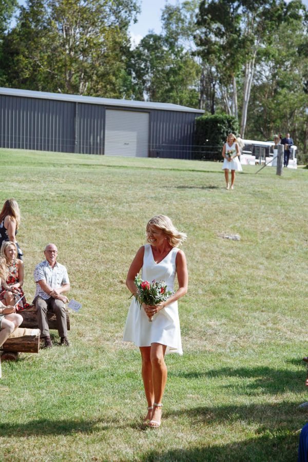 Lynan and Andrew's wedding day in Grafton NSW Country, frame 076